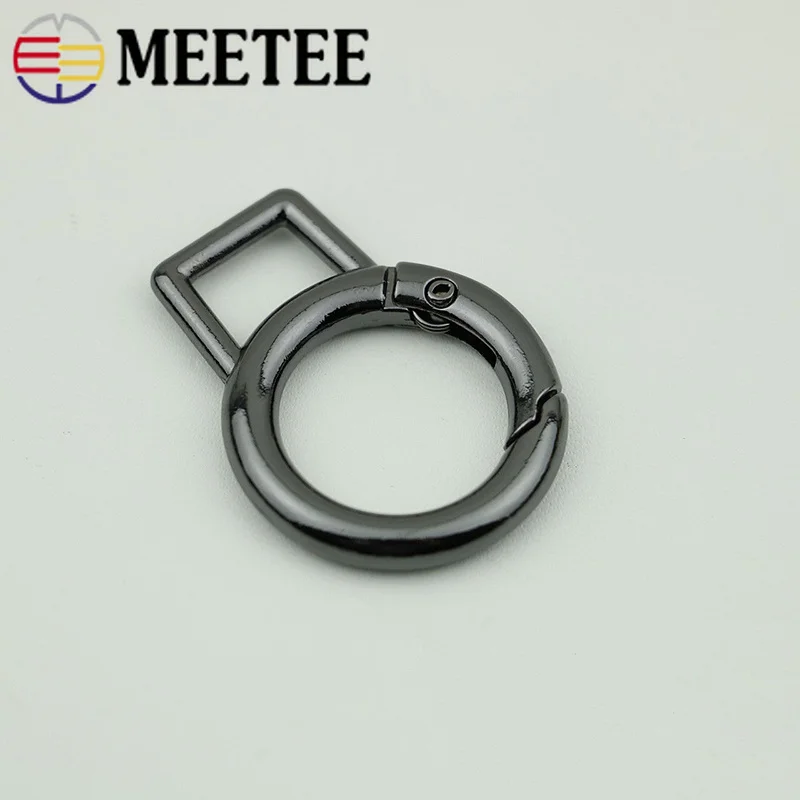 Металлические пряжки для брелка Meetee 10 шт. 19 мм пружинные уплотнительные кольца