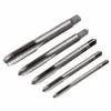 5 pcs/ensemble HSS M3 M4 M5 M6 M8 Machine Spirale Point Straight Cannelée Filetage Métrique Plug Main Tap Drill set Outils À Main ► Photo 3/6