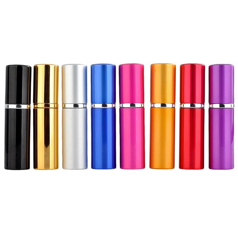 

10ml Glossy Shell Empty Atomizer Airless Bottle Mini Perfume Airless Bottle Container Portable Cosmetic Travel Pot