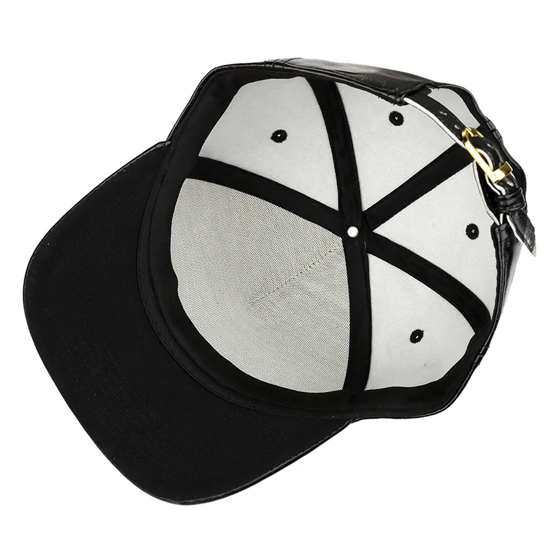 NYUK черная искусственная кожа горный хрусталь лист конопли металлические бейсболки с логотипом кленовые листья дизайн Snapback шляпы DJ Rap шляпа для мужчин и женщин Подарки