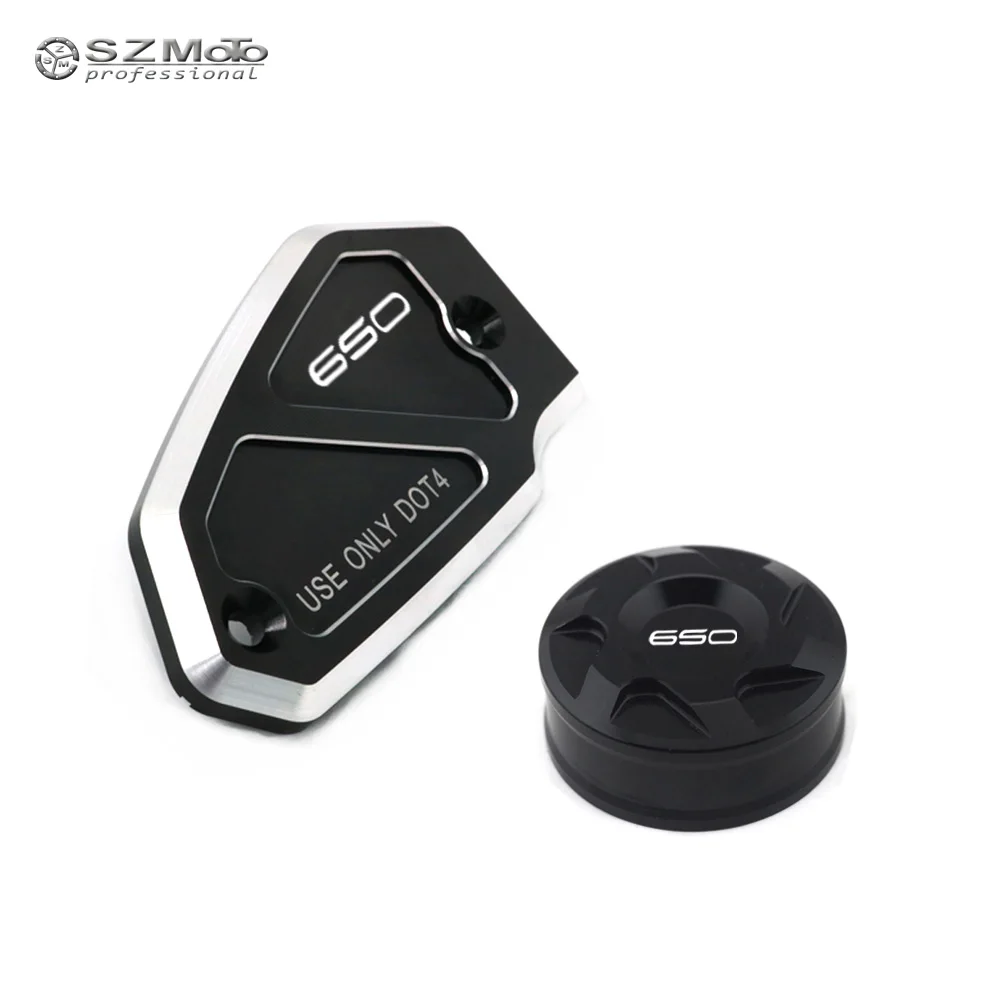 

Front Rear Brake Fluid Reservoir Cover Cap For KAWASAKI Z 650 Z650 2017-2018 Motorcycle Accessories CNC Aluminum Green With Logo