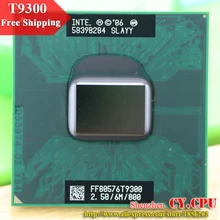 Spedizione Gratuita intel laptop CPU Core 2 Duo T9300 CPU 6 M Cache/2.5 GHz/800/Dual-Core Socket 479 processore per Notebook per GM45/PM45(China (Mainland))