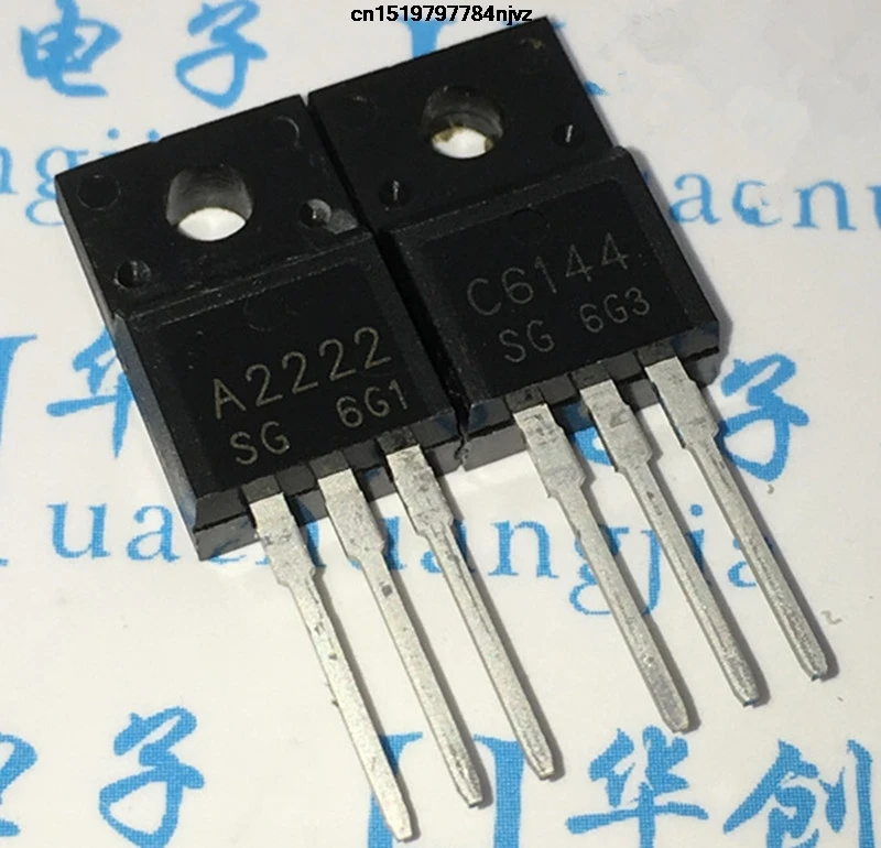 2SA2222 2SC6144 10 шт. A2222 + C6144 20 | Электронные компоненты и принадлежности