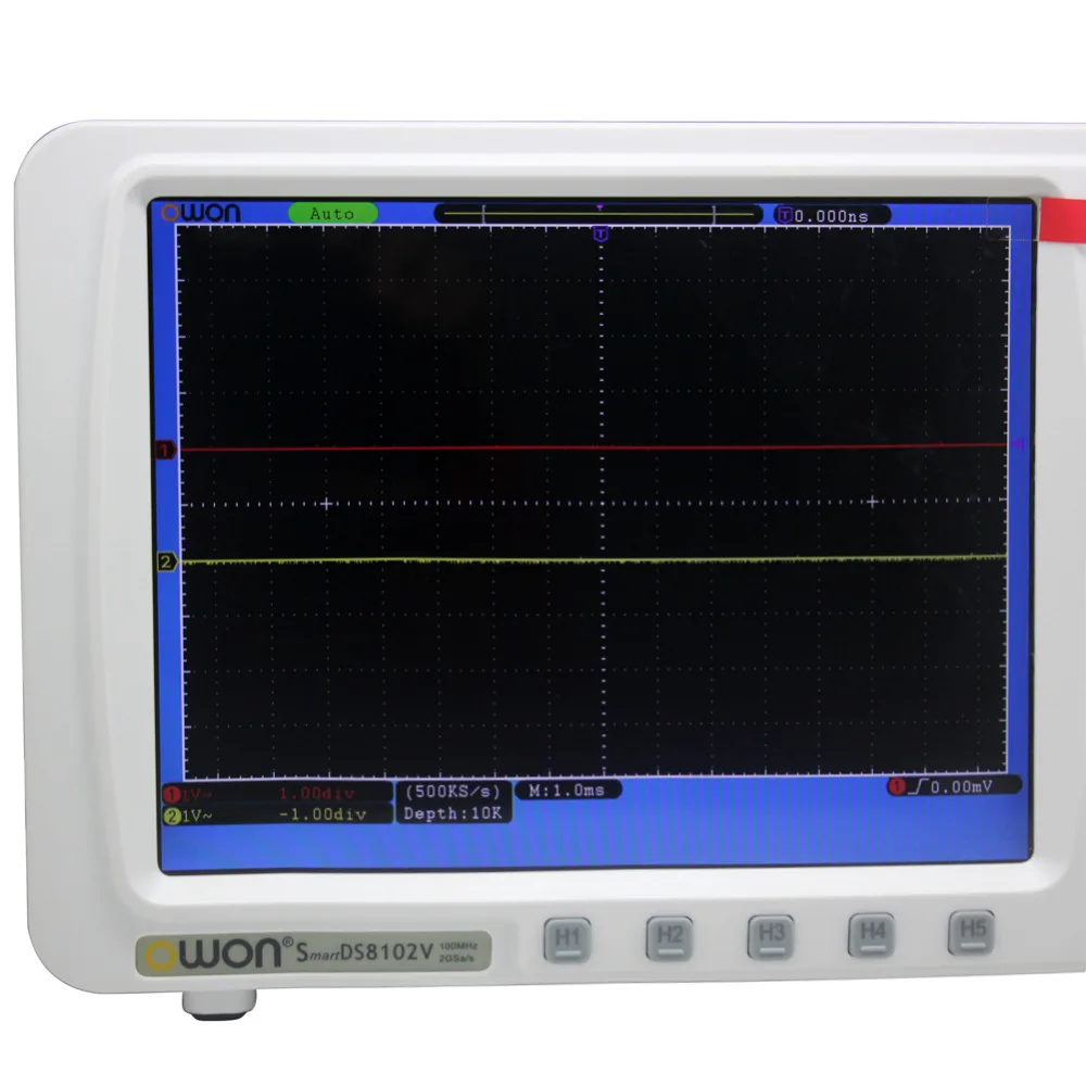 Цифровой осциллограф OWON с низким уровнем шума 100 МГц SDS8102 V VGA 2 г/локон частота