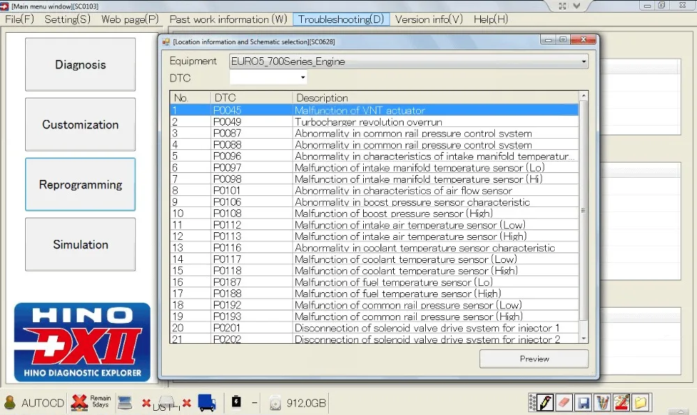 Hino Diagnostic eXplorer 2-Hino DX2 1.1.19.9+ база данных+ активатор