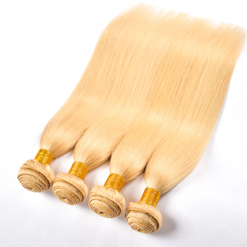 Vivace волосы светлые Волосы remy отбеленные Натуральные Прямые 3bundles бразильский