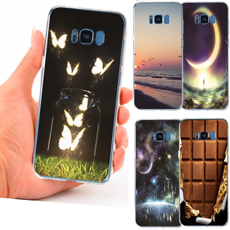 MPCQC candy butterfly sunset TPU Silicon Phone Case for Samsung Galaxy A6 A8 plus 2018 case J4 J6 Cover |