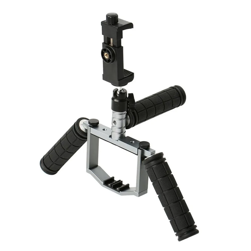 

Professional Cinema Tray Dual Hand-held Bracket Holder Gimbal Camera Stabilizer Bracket Kit Aluminum For DJI Mavic