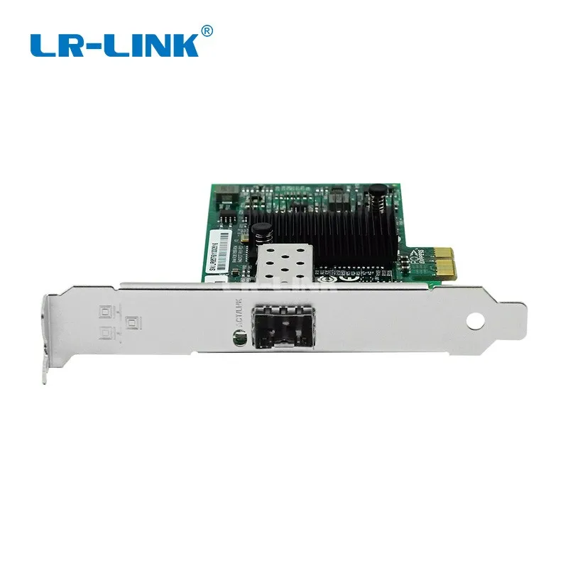 LR-LINK 926260f-sfp PCI-Express x1 Lan Card Ethernet-коммутатор для подключения оптоволоконного кабеля оптическая сетевая карта настольный адаптер ПК Intel 82576