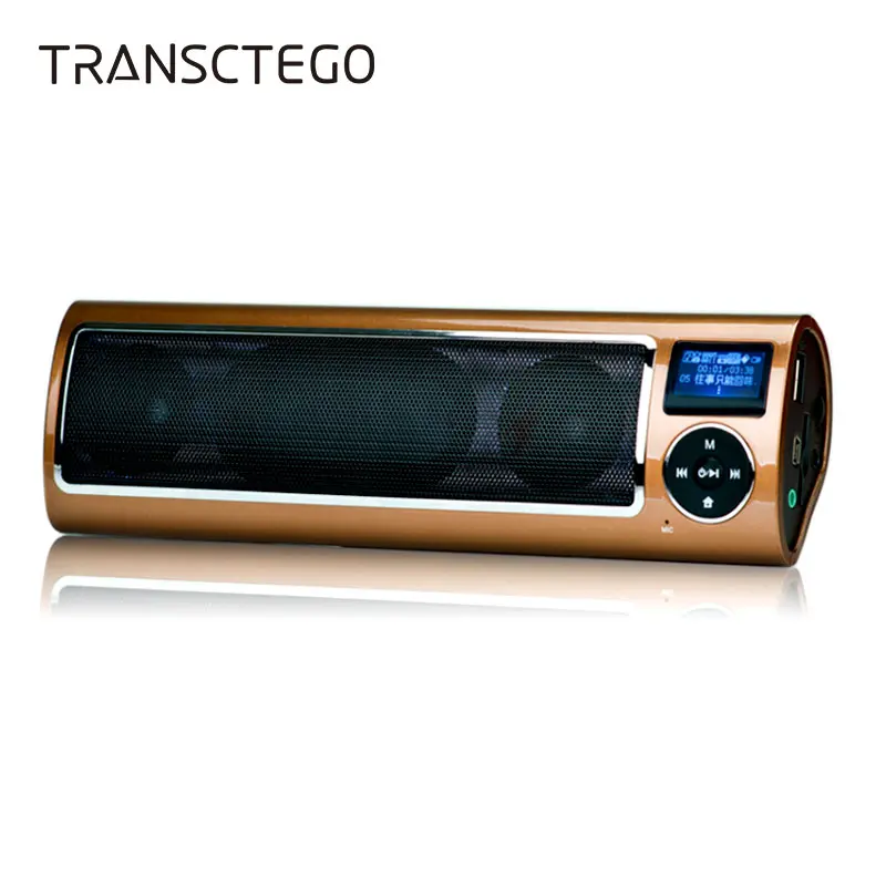 Портативная стереоколонка с SD картой памяти уличная колонка радио Hi Fi звуковая