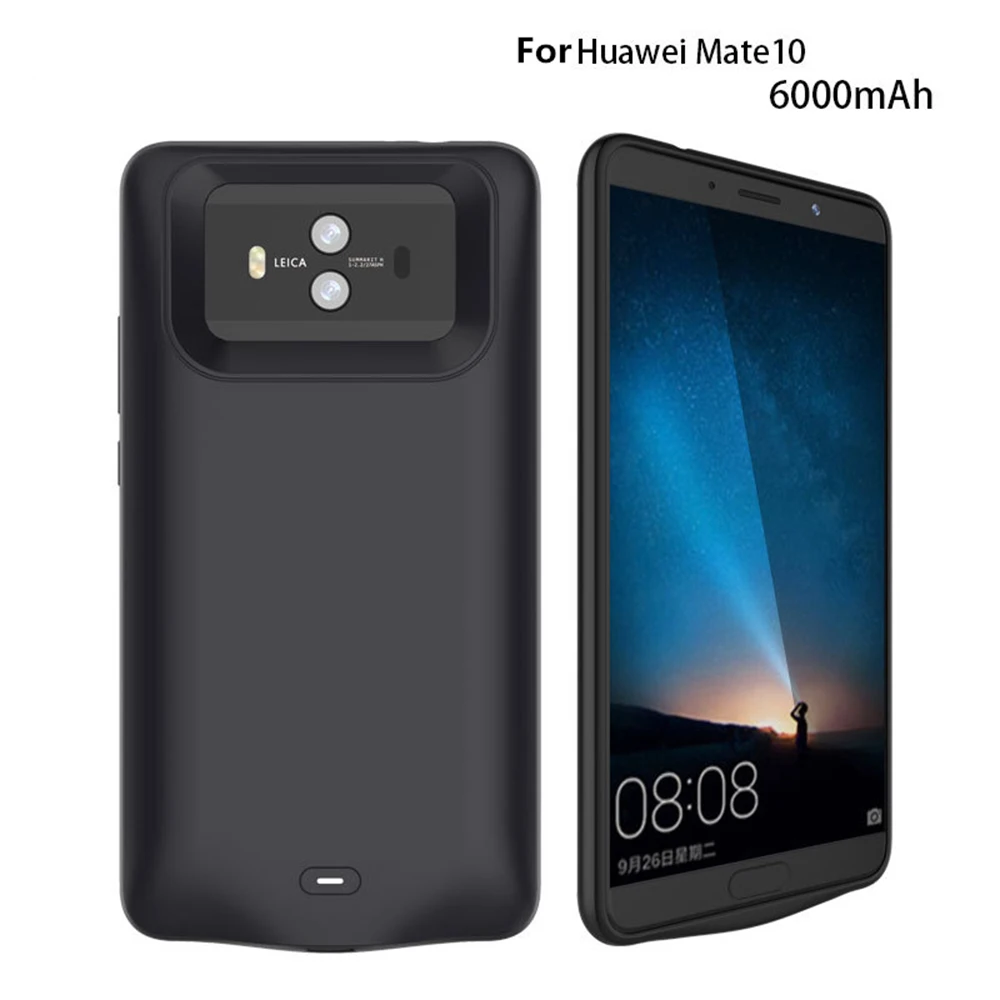 Чехол с питанием для Huawei Mate 9 10 Pro чехол зарядным устройством honor V10 P10 Plus мягкий