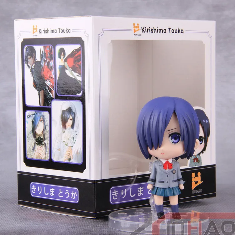 1 шт. японское аниме кукла Tokyo Ghoul Touka Kirishima фигурка из ПВХ Коллекционная модель Q