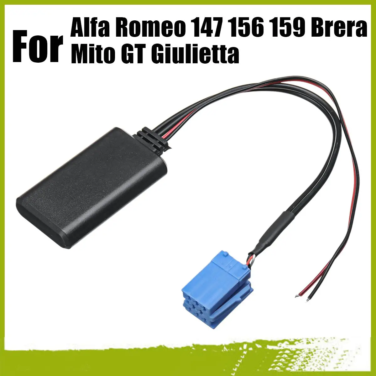 Для Alfa Romeo 147 156 159 Brera Mito GT Giulietta 8Pin Bluetooth аудио адаптер Интерфейс радио bluetooth AUX проводка