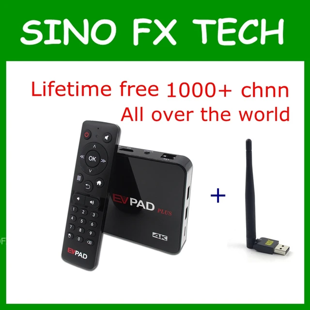 Us 218 0 Evpad Plus Tv Box With Lifetime Free Tv 1700 Live Channels Hk Tw Korea Japan Singapore Malay Evpad Plus Media Player In Set Top Boxes From - 