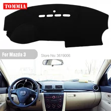 TOMMIA интерьер приборной панели крышка светильник Избегайте Pad Photophobism коврик стикер для Mazda 3 2006-2012