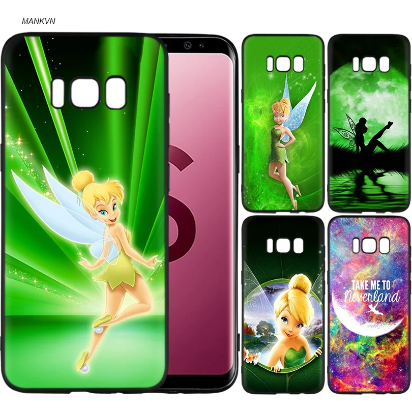 

Peter Pan Wendy Tinkerbell Tinker bell Scrub Silicone Soft Cases Cover Shell Fundas for Samsung Galaxy S9 S8 Plus S7 S6 Edge S8+