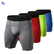 Бодибилдер, эластичные быстросохнущие шорты для бега, мужские компрессионные трико для бега, для спортзала, фитнеса, летние Стрейчевые дышащие шорты