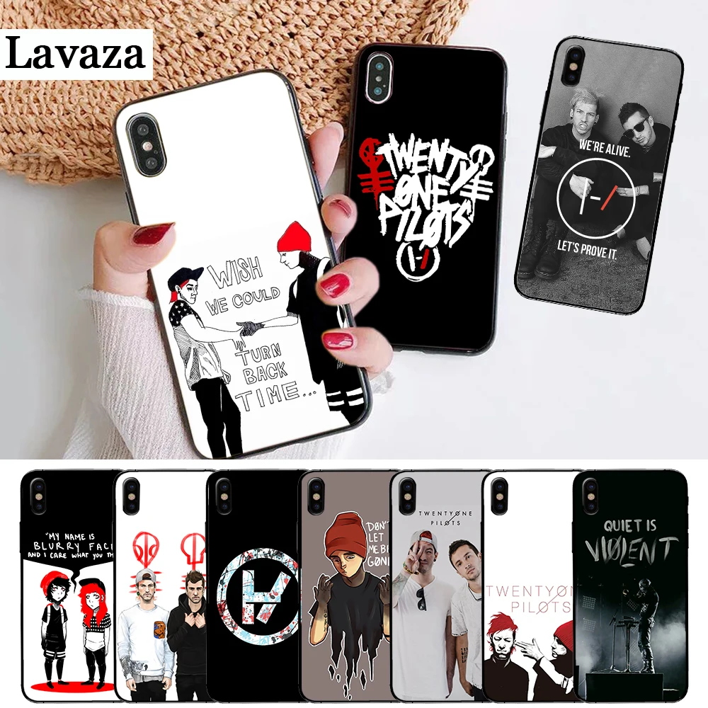 Силиконовый чехол twenty one pilots Тайлер Джозеф для iPhone 5 5S 6 6S Plus 7 8 11 Pro X XS Max XR |