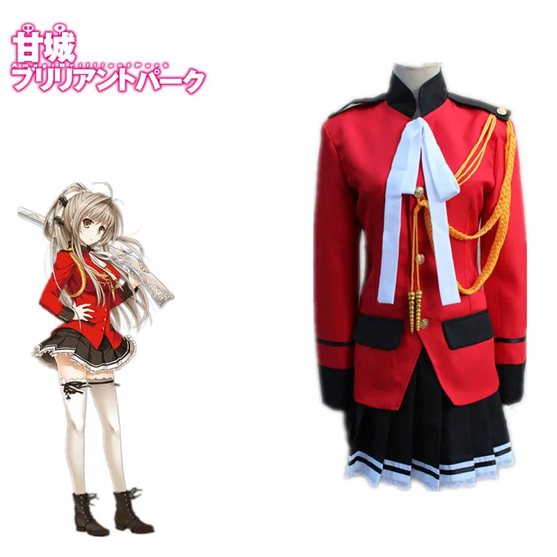 Popular Amagi Brilliant Park Costume Sento Isuzu Cosplay Janpanese Anime Fancy Uniforms Full Set For Halloween Carnival |