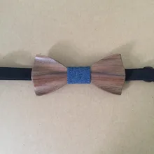 Горячая формальный коммерческий деревянный галстук-бабочка галстук мужской сплошной цвет галстук-бабочка для детей бабочка деревянный лук галстук