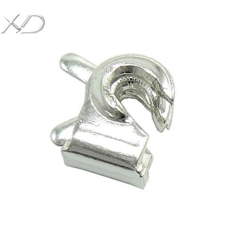 XD 925 sterling silver brooch safty pin clasps findings rabbit clasp