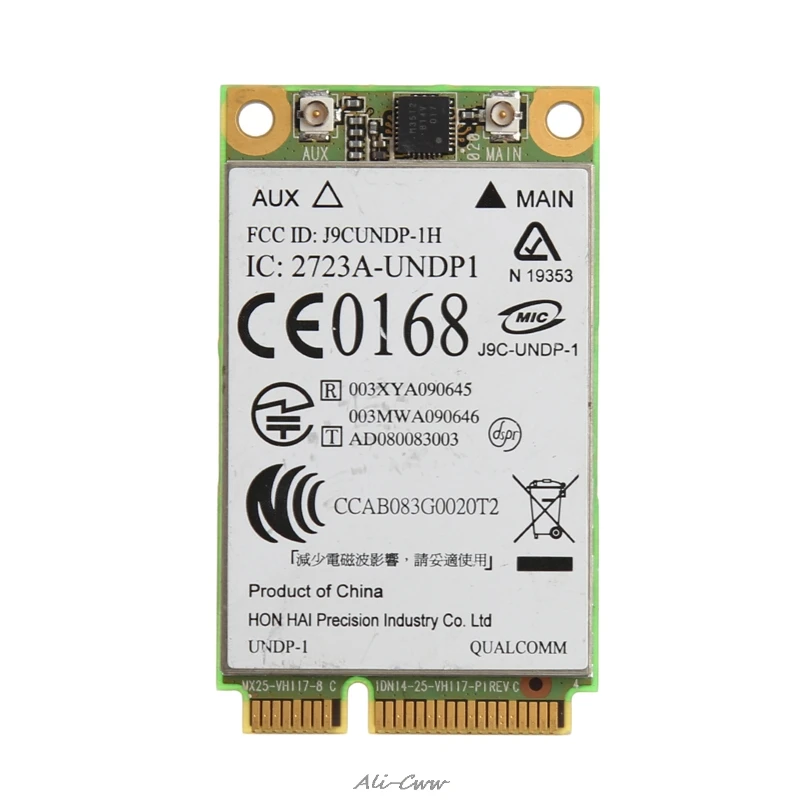 Беспроводная карта PCI E для HP 2018 UN2400 EV DO UMTS HSDPA 483377 002 3G|Сетевые карты| |