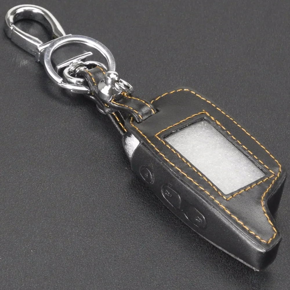 

Leather Key Case For Pandora DXL3000 Two Way LCD Remote Starter Car Alarm