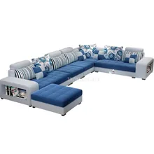 Por Sectional Frames Lots From China High Quality Living Room Sofa Set Home Furniture Modern Design Cotton Fabric Solid Wood Frame Soft