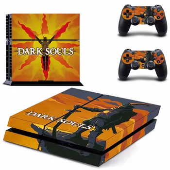 

Game Dark Souls PS4 Skin Sticker Decal For Sony PlayStation 4 Console and 2 Controllers PS4 Skins Stickers Vinyl