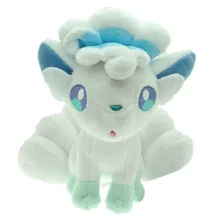 20cm XY Pocket Doll Eevee Alola Vulpix Ice System Plush Toy Stuffed Dolls Plush Doll Gifts