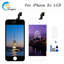 

1PCS Alibaba China No Dead Pixel Repair Screen For Apple iPhone 5s LCD Display Replacement Digitizer Touch Screen Assembly