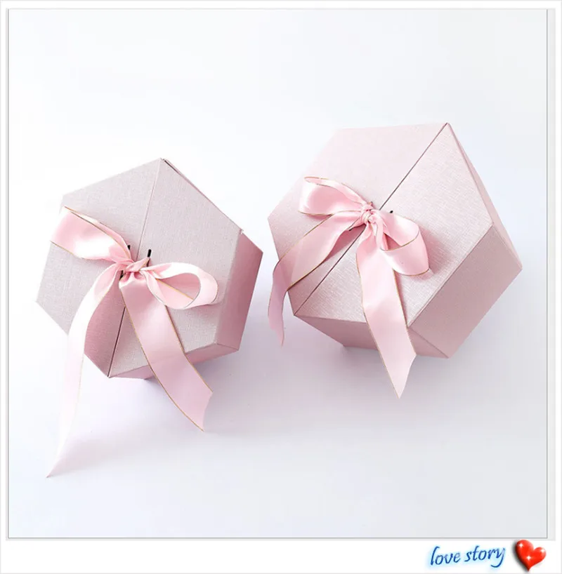 

Pink Gift Bag for jewery Wedding Favors Gifts Box Wedding Candy Box Party Supplies