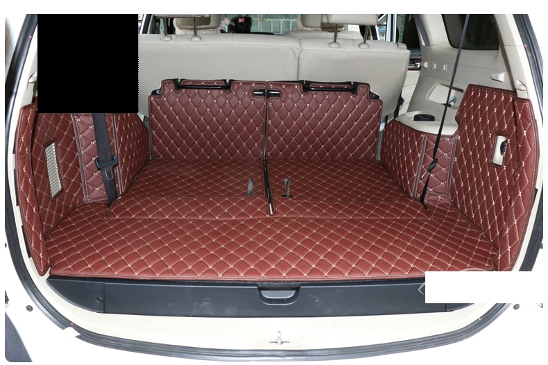 Волоконно кожаный коврик для багажника автомобиля Mitsubishi Challenger mitsubishi Pajero Sport 2008 2016