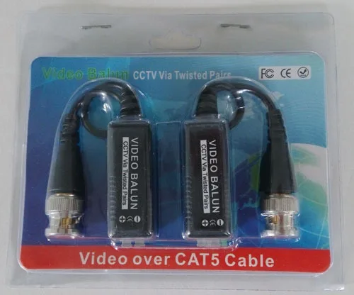 Горячая Распродажа BNC CCTV Video Balun пассивные трансиверы UTP Cat5 до 3000 футов|balun|cctv boardcctv