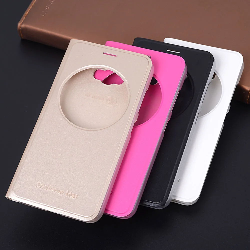 Кожаный чехол книжка Asuwish для Asus Zenfone Max ZC550KL ZC 550KL ZC550 550 KL 5 дюйма чехлы с функцией