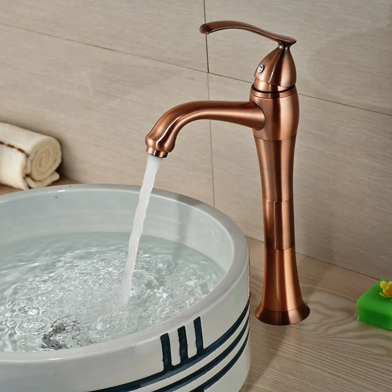 

2016 NEW Single Lever Basin Faucet Deck Mount Bathroom Vanity Sink Mixer Taps One Hole
