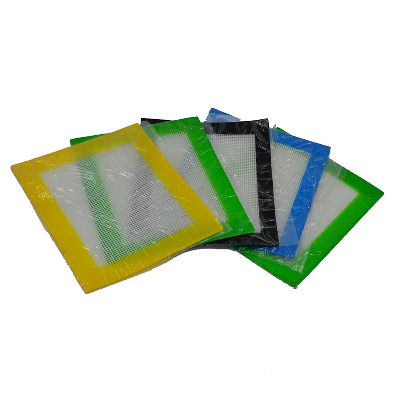 5pcs Food Grade Bho silicone rubber wax mat and pads for wax herbs