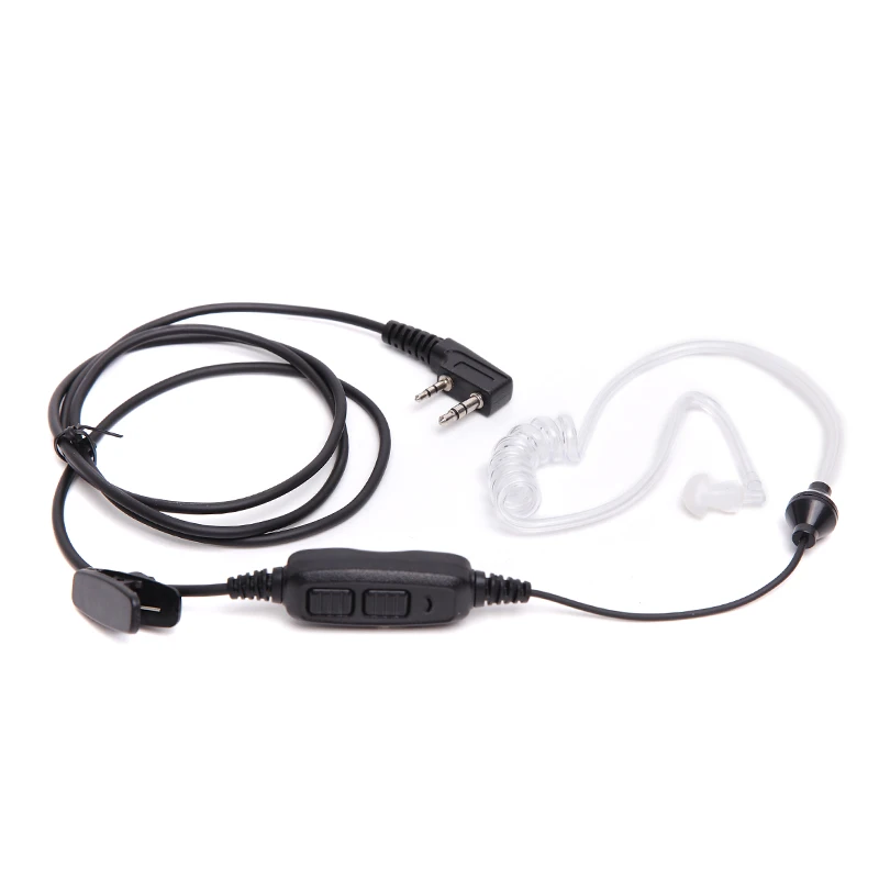 Baofeng UV 82 2 контактная двойная PTT гарнитура скрытая воздушная Акустическая трубка
