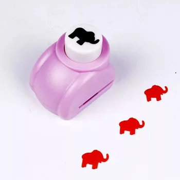 

free shipping paper elephant cutter 15mm 5/8'' shapes craft punch diy puncher paper cutter scrapbooking punches scrapbook