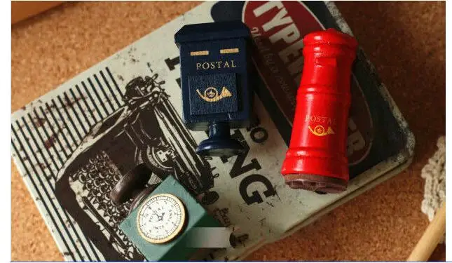 Винтаж Лондон жизнь серии Scrapbook Deco резиновая печать для дневника украшения DIY деревянные штампы JJ0096