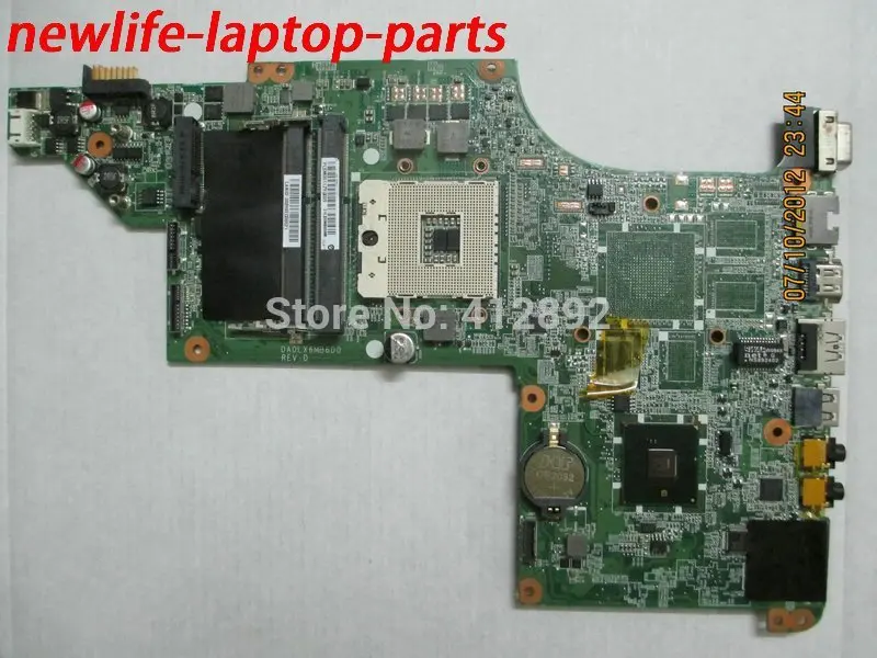 

original for  DV7 DV7T MOTHERBOARD 31LX6MB00M0 DA0LX6MB6D0 DDR3 maiboard 100% test  fast ship