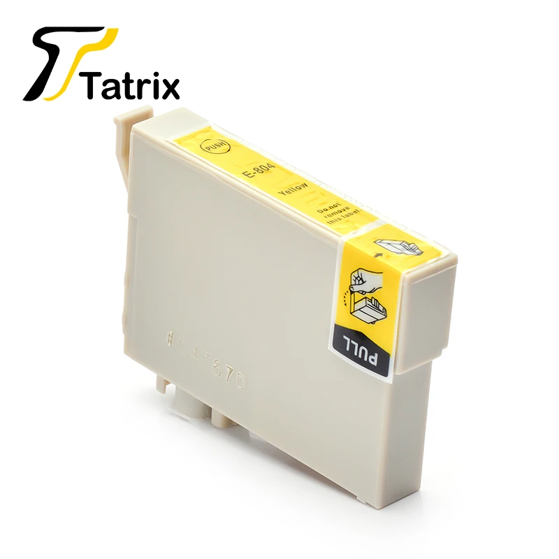 Чернильный картридж Tatrix 6PK для T0801 T0802 T0803 T0804 T0805 T0806 совместим с Epson Stylus Photo P50 T59 R265 270