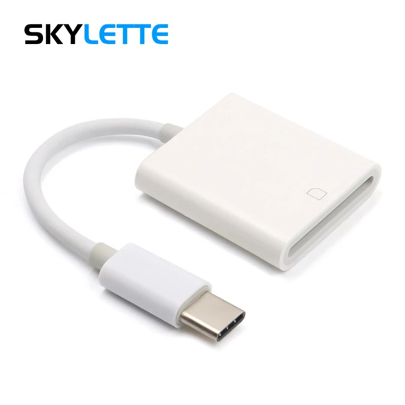 Type C SD Card Reader Camera Kit Compatible Needn t APP USB C OTG Data Cable 1