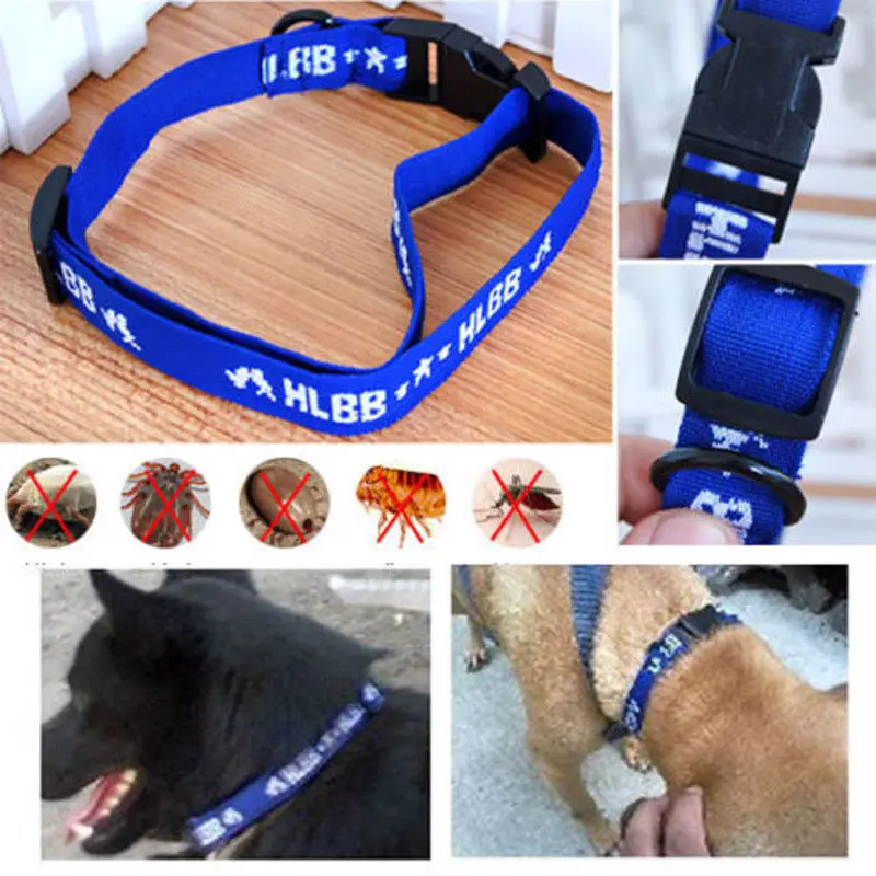 Pet Dog Anti Flea Ticks Mosquitoes Elimination Nylon Adjustable Collar Puppy Cat Hot Collars