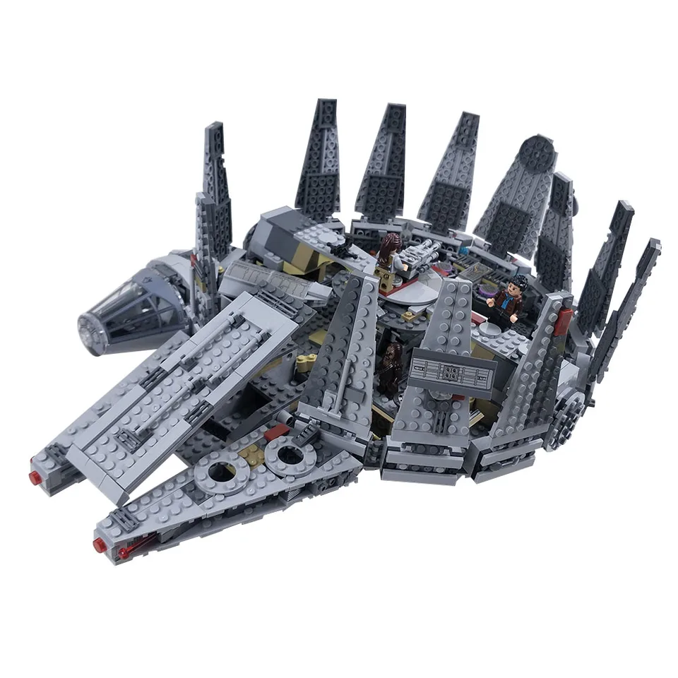 lepin star wars halcon milenario