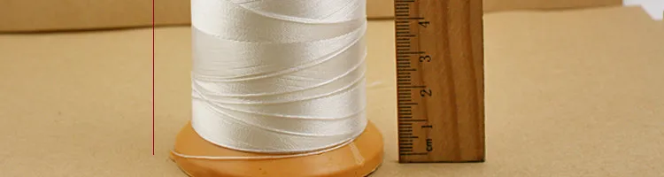 Новинка 0,25 0,5 0,75 мм белый нейлоновая нить производственная линия/Оборудование для провода/веревка колье, серьги, браслет и ожерелье ювелирных изделий