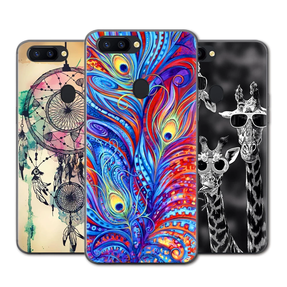 New Arrival Phone Case For OPPO R11s 6-inch Fashion Design Art Painted TPU Soft | Мобильные телефоны и аксессуары