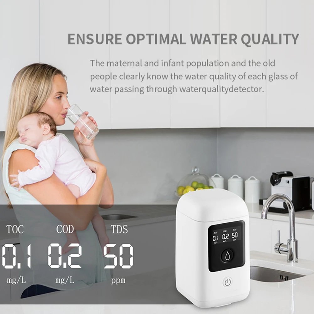 

Easy Use Wireless Home Digital Drinking Durable Temperature Dissolved Oxygen Multi-parameter Professional Kitchen Water Detector