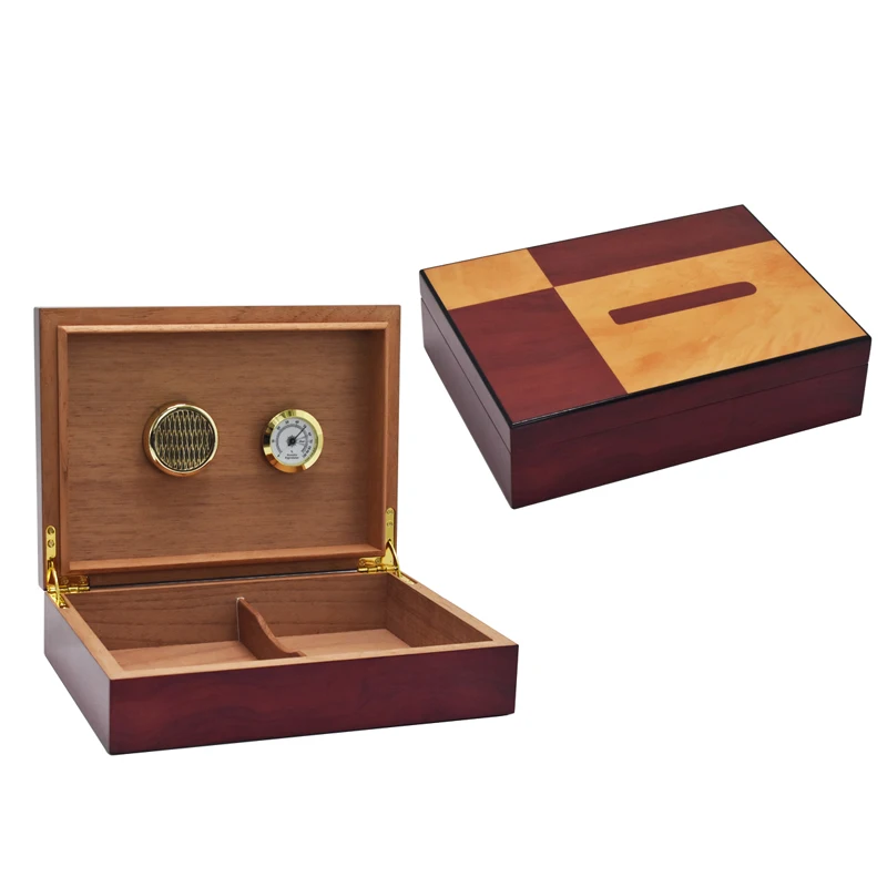 Buy Solid Wood Large Capacity Cigar Storage Box