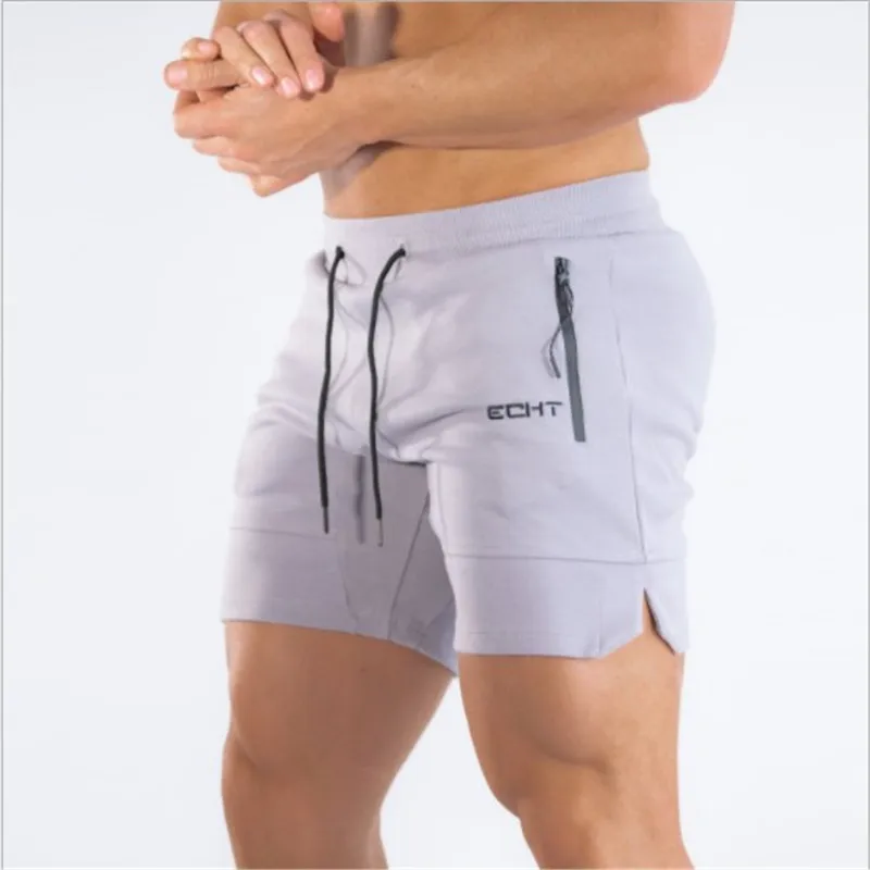 Musclemen Gyms Shorts Mesh cloth Short Trousers Casual Joggers Shorts bodybuilding Sweatpants Fitness Men Workout Acitve Shorts